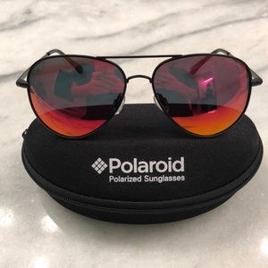 Polaroid polarized aviator sunglasses